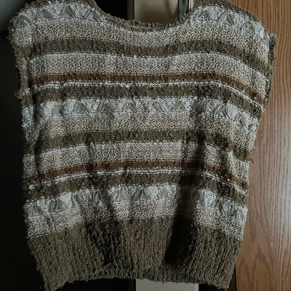 Michelle Stuart Sweater top size small